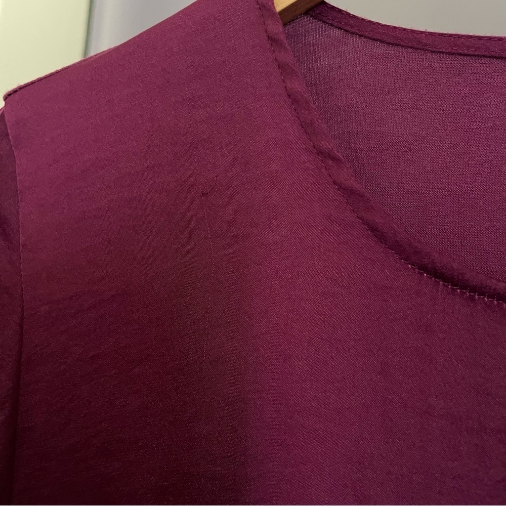 DOLAN Top Tie knot Size S 3/4 sleeve - Picture 2 of 7